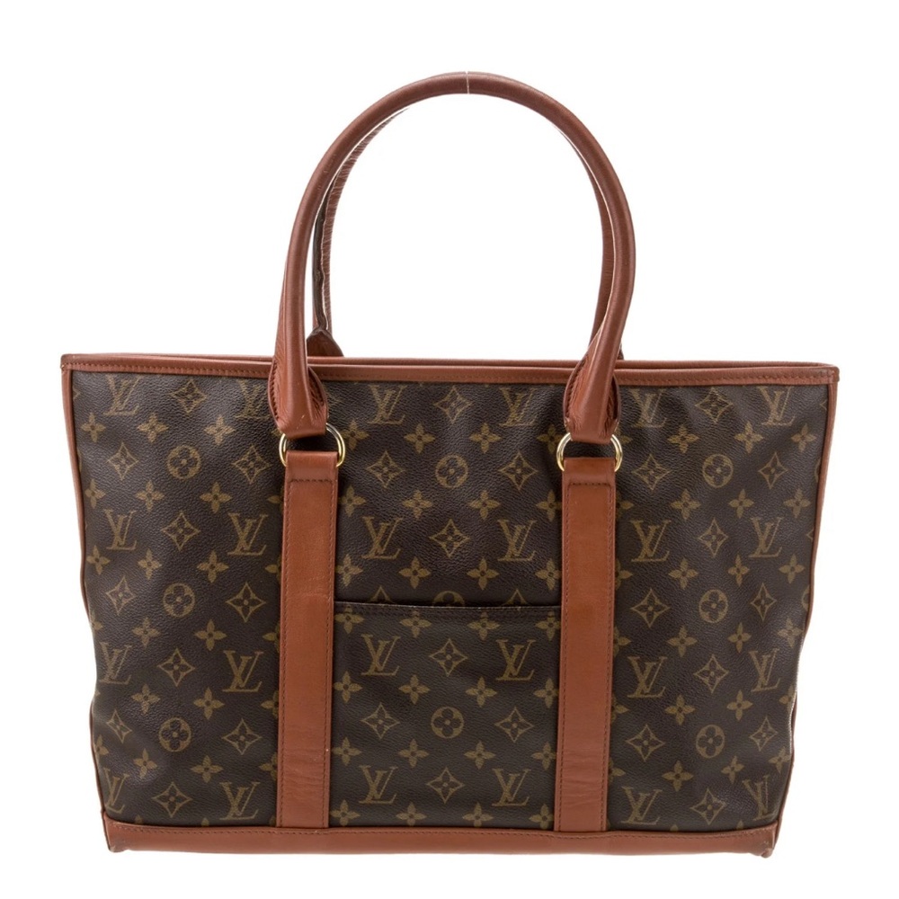Louis Vuitton Brown Monogram Travel Bag